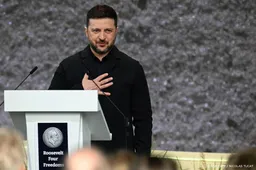 Zelensky: Nederland stond al meteen in voor Oekraïners