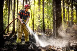 Zeer grote natuurbrand aan Venneweg in Kessel