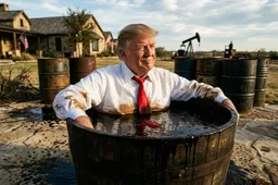 Oorlogswaanzin Trump raakt de burger keihard: olieprijs explodeert na nieuwe dreigementen over Iran