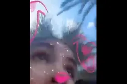 Hartverscheurende beelden: vader en dochtertje overvallen door Israëlische bommen tijdens wandeling in Beiroet