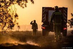 Natuurbrand Weert afgeschaald, minder brandweer aanwezig 