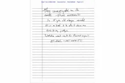 Vermeende afscheidsbrief Jeffrey Epstein vrijgegeven