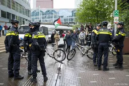 Ruim zeventig Flotilla-demonstranten in Den Haag aangehouden