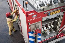 Natuurbrand bij Koog aan de Zaan