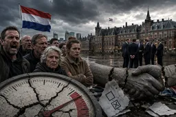 Nogal wiedes: Vertrouwen in het falende partijkartel keldert naar absoluut historisch dieptepunt!