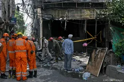 Veel doden bij hotelbrand in New Delhi