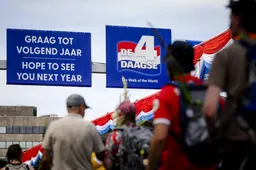 Bijna 4000 wandelaars zeggen af voor Nijmeegse Vierdaagse