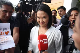 Rechtse Fujimori neemt leiding over in presidentsverkiezing Peru