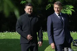 Zelensky aangekomen in Évian voor G7-top