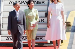 Japans keizerspaar na bezoek aan Nederland ontvangen in België