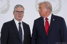 Trump kondigt aan dat Britse premier Starmer aftreedt