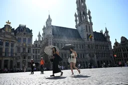 Code rood in deel België op vrijdag om temperaturen tot 40 graden