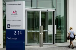 Zittingen van rechtszaken in provincies met code rood geschrapt