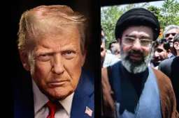 Trump verrast met respectvolle toon over mysterieuze Iraanse ayatollah Mojtaba Khamenei