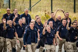 Vliegtuig met USAR-team geland op vliegbasis Eindhoven