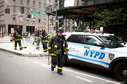 Straten in Manhattan afgesloten om instortingsgevaar flat