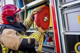 Gaslekkage met brand in Gelderse Asperen