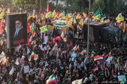 Veel belangstelling in Irak voor rouwstoet gedode Khamenei
