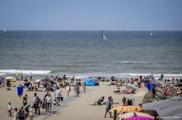 Noordzee nog nooit zo warm in midden juli