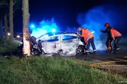 Twee doden na verkeersongeluk in het Groningse Den Ham