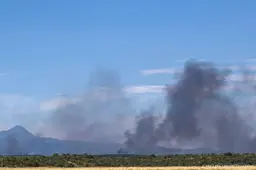 12.000 hectare verwoest door grote natuurbrand boven Madrid 