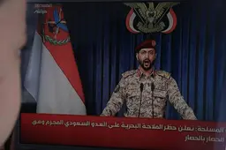 Houthi's: per direct zeeblokkade ingesteld tegen Saudi-Arabië