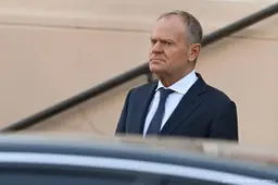 Premier Tusk: vermoedelijk raket uit Rusland gecrasht in Polen