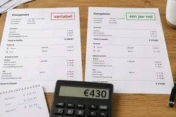 Variabel energiecontract kan €300 tot €430 per jaar duurder uitpakken