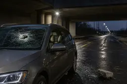 Ze gooiden stenen en een verkeersbord op auto’s, maar hoeven niet terug de cel in: strafstaat voor brave burgers, knuffelstaat voor daders