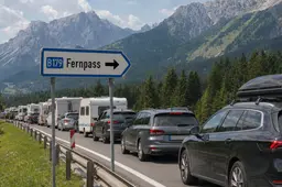 Populaire route naar Italië op 1 augustus urenlang afgesloten