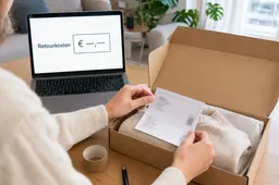 Gratis kleding retourneren verder onder druk door nieuwe proef