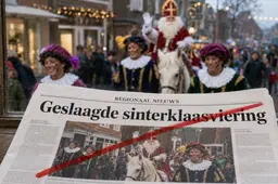 AANGEVALLEN DOOR DE DEUGLOBBY: Krant biedt excuses aan voor positief Zwarte Piet-verhaal!