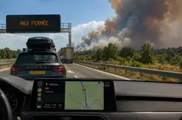 Op weg naar Spanje? A63 tussen Bordeaux en Bayonne dicht - volg deze omleiding