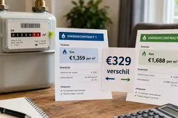 Gasprijs verschilt bijna 33 cent per kuub: dit kan €329 per jaar schelen
