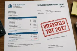 Huurders moeten langer wachten: bescherming tegen foute servicekosten uitgesteld