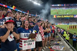 Gerechtigheid op het WK: Corrupte Amerikanen vliegen er keihard uit tegen ijzersterk België