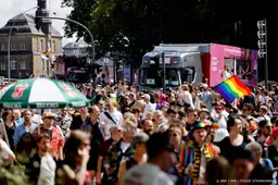 Recordaantal bezoekers voor Pride-viering in Hamburg