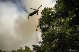 NL-Alert om natuurbrand Noord-Limburg blijft van kracht
