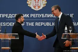 President Zelensky voor het eerst in Servië en zoekt samenwerking