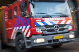Natuurbrand in bosgebied tussen Elst en Veenendaal