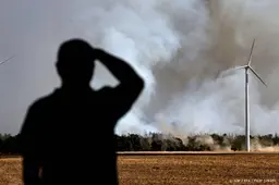 Duitsland evacueert dorp Gey om naderende natuurbrand