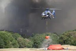 Natuurbrand Duitse Hürtgenwald is grootste in Noordrijn-Westfalen