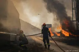 Doden door natuurbranden op eiland bij Athene