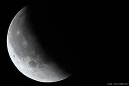 Maansverduistering vooral in westen goed te zien