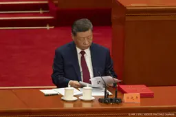 Chinese leider leidt overleg over overstromingsramp