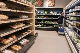 Grote stroomstoring of cyberaanval? Supermarkten hebben maar voor 3 dagen vers eten op voorraad