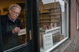 Ruim 25.800 ondernemers in detailhandel stopten in 2025