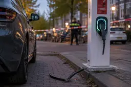 Laadkabels van elektrische auto’s doorgeknipt: eigenaar heeft ruim €100 schade, dief krijgt hooguit €18