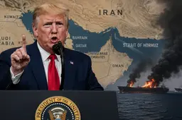 Trumps megalomane grootspraak slaat nergens op: de Straat van Hormuz annexeren terwijl de Iran-oorlog hopeloos vastloopt