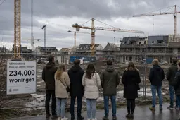 234.000 woningen hebben al een vergunning, maar de sleutels blijven uit